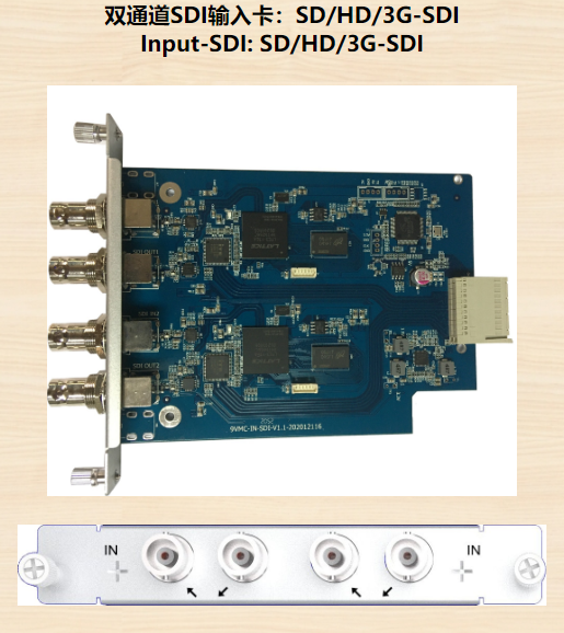 3G-SDI 无缝输入卡