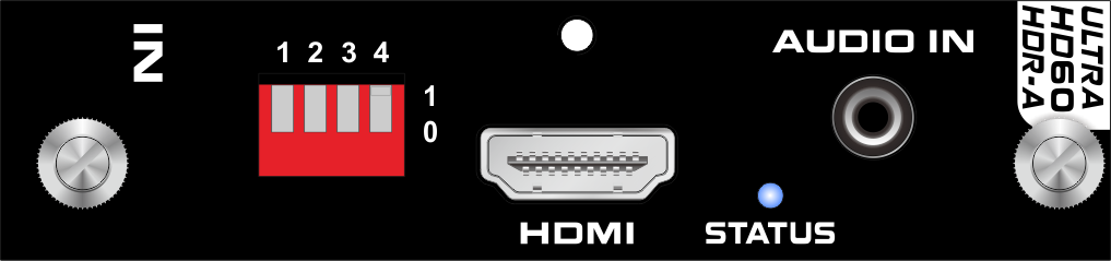 4K60 HDMI直通输入加嵌板卡