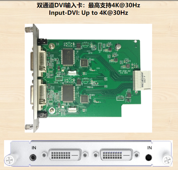DVI 万能无缝输入板卡